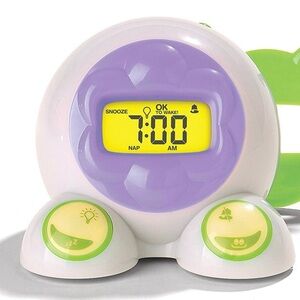 Mirari Ok to wake! Children Alarm clock & night light.